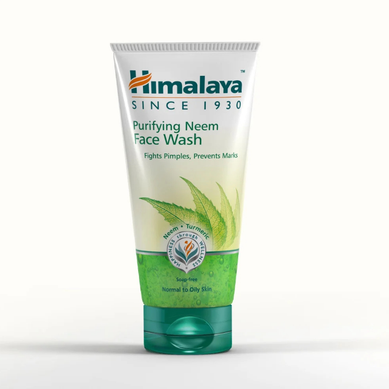 Himalaya Purifying Neem Face Wash – Soap-Free Facial Cleanser 150 ml